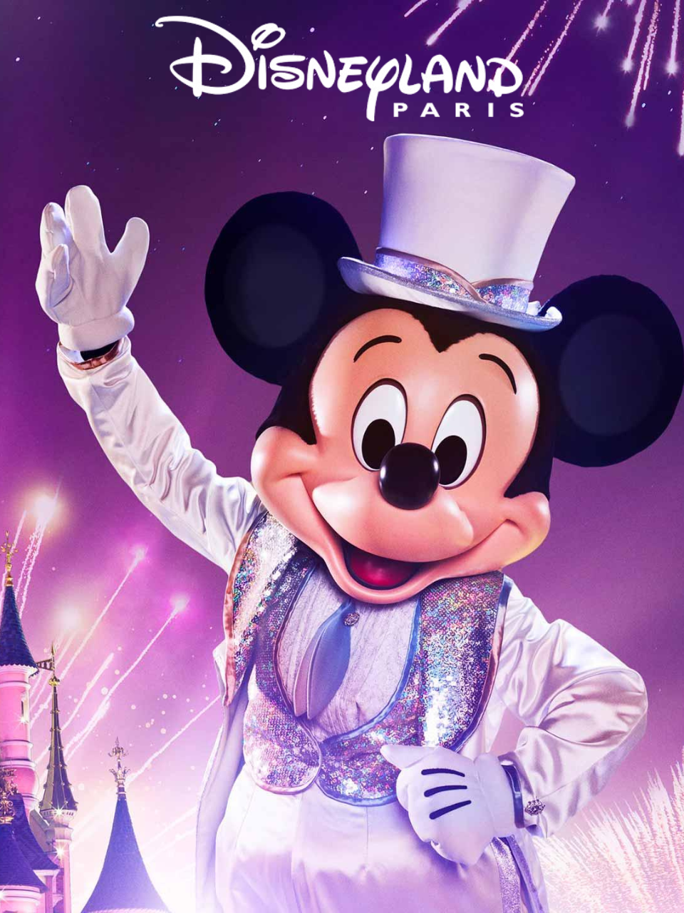 DISNEYLAND PARIS BILLET DATÉ 1 JOUR 1 PARC